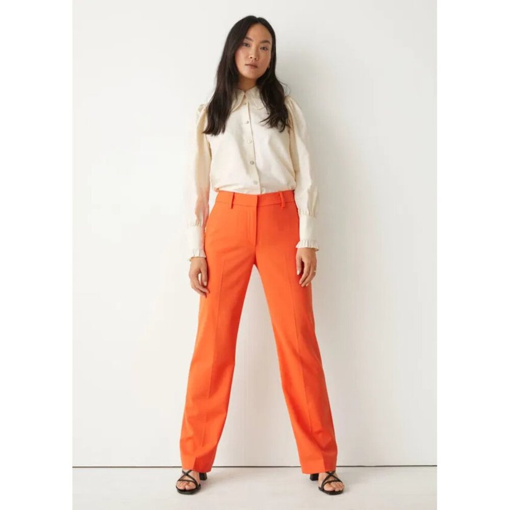 & Other Stories Straight Low Waist Trousers 2